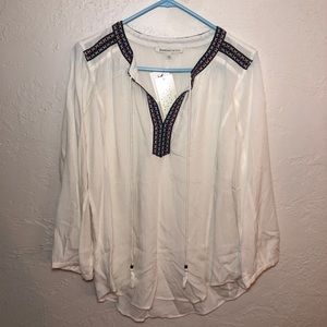 Daniel Rainn Boho Blouse NWT
